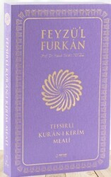 Feyzü`l Furkan Tefsirli Kur`an-ı Kerim Meali Orta Boy - Tefsirli Meal - İNCE CİLT LİLA - Server Yayınları