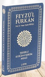 Feyzü`l Furkan Tefsirli Kur`an-ı Kerim Meali Sempatik Cep Boy - İnce Cilt - Lacivert - Server Yayınları
