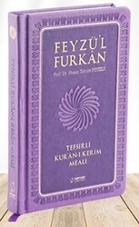 Feyzü`l Furkan Tefsirli Kur`an-ı Kerim Meali Sempatik Cep Boy - Tefsirli Meal - Ciltli - Lila - Server Yayınları