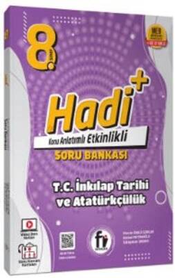 Fi Yayınları 8. Sınıf Hadi+ T.C. İnkılap Tarihi ve Atatürkçülük Konu Anlatımlı - 1