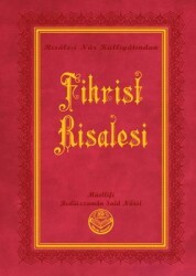 Fihrist Risalesi Küçük Boy - Tenvir Neşriyat