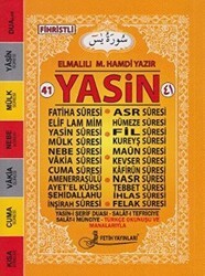 Fihristli 41 Yasin Çanta Boy Kod: F20 - Fetih Yayınları