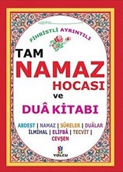 Fihristli Ayrıntılı Tam Namaz Hocası ve Dua Kitabı Roman Boy - Yolcu Yayınevi