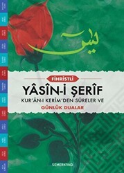 Fihristli Yasin-i Şerif - Semerkand Yayınları