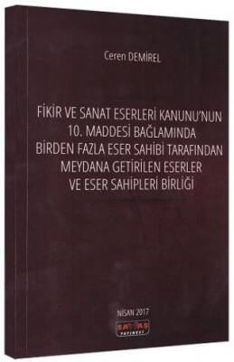 Fikir ve Sanat Eserleri Kanunu - 1