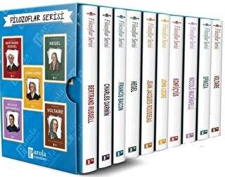 Filozoflar Serisi 10 Kitap Takım - 1