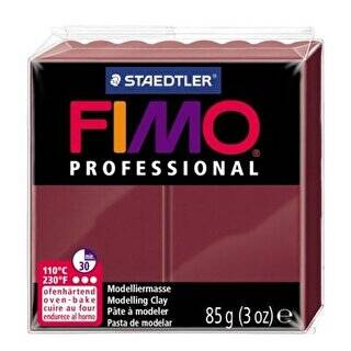 Fimo 8004-23 Modelleme Kili Professional 85G Bordo - 1