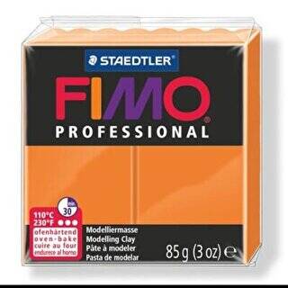 Fimo 8004-4 Modelleme Kili Professional 85G Turuncu - 1