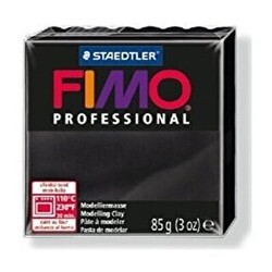 Fimo 8004-9 Modelleme Kili Professional 85G Siyah - Fimo