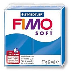 Fimo 8020-37 07 Modelleme Kili Soft Pasifik Mavi - Fimo