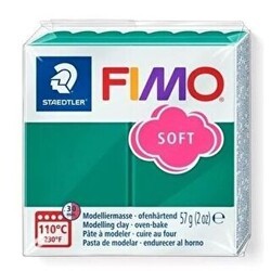 Fimo 8020-56 07 Modelleme Kili Soft Zümrüt Yeşili - Fimo