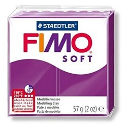 Fimo 8020-61 07 Modelleme Kili Soft Mor - Fimo