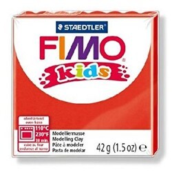 Fimo 8030-2 02 Modelleme Kili Kids Kırmızı - Fimo