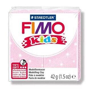 Fimo 8030-206 02 Modelleme Kili Kids Sedefli Açık Pembe - 1