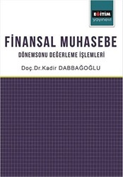 Finansal Muhasebe - Eğitim Yayınevi - Ders Kitapları