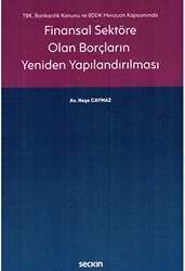 Finansal Sektöre Olan Borçların Yeniden Yapılandırılması - Seçkin Yayıncılık