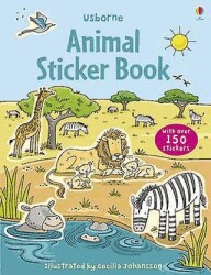 First Sticker Book Animals - Usborne