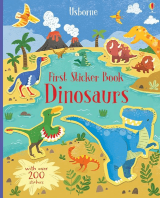 First Sticker Book Dinosaurs - 1