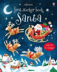 First Sticker Book : Santa - Usborne