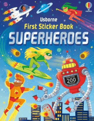 First Sticker Book Superheroes - 1