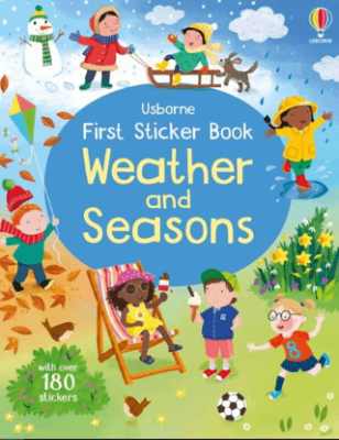 First Sticker Book Weather and Seasons - 1