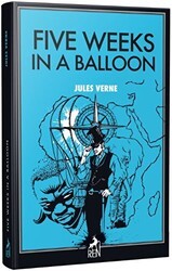 Five Weeks in a Balloon - Ren Kitap