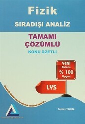 Sıradışı Analiz Yayınları Fizik Sıradışı Analiz Tamamı Çözümlü Konu Özetli LYS - Sıradışı Analiz Yayınları