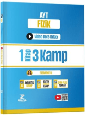 Fizikfinito AYT Fizik 1 Kitap 3 Kamp Video Ders Kitabı - 1