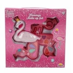 Flamingo Şekilli 3 Katlı Makyaj Güzellik Seti - Sunman
