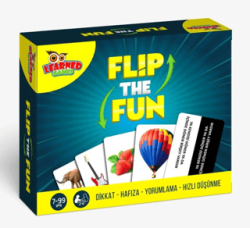 Flip The Fun Eğlenceyi Çevir - Learned Games - Dikkat Atölyesi Yayınları