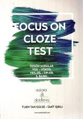 Ankara Dil Akademisi Focus On Cloze Test - 1