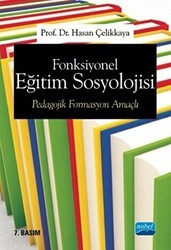 Fonksiyonel Eğitim Sosyolojisi - Nobel Akademik Yayıncılık