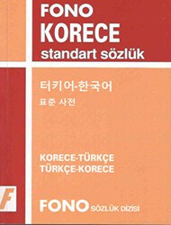 Fono Korece Standart Sözlük - Fono Yayınları