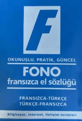 Fransızca - Türkçe – Türkçe - Fransızca El Sözlüğü - 1