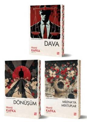 Franz Kafka 3`lü Set 3 Kitap Takım - 1