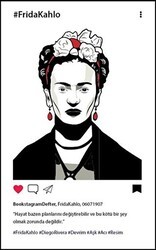 Frida Kahlo Grafiti 2 Bookstagram Defter - Aylak Adam Kültür Sanat Yayıncılık
