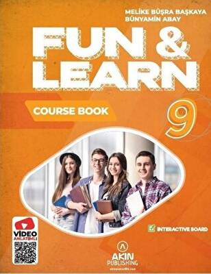 Akın Dil Eğitim Fun and Learn 9 Course Book, Activity Book, Skills Book - 1