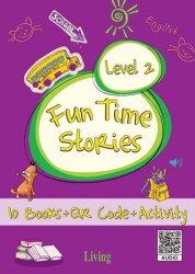 Fun Time Stories - Level 2 10 Books+CD+Activity - Living English Dictionary