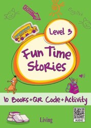 Fun Time Stories Level 3 10 Books + CD + Activity - Living English Dictionary