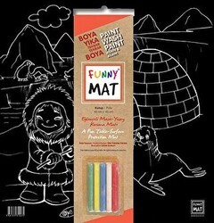 Funny Mat Black Kutup - Tebeşirli - Akademi Çocuk