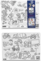 Funny Mat Korsanlar ve Araçlar İkili Set - Akademi Çocuk