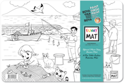 Funny Mat Küçük Balıkçılar - Little Fishers - Akademi Çocuk