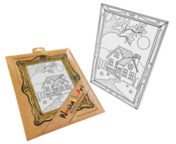 Funny Mat - Washable Art - Benim Tatlı Evim - Akademi Çocuk
