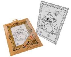Funny Mat - Washable Art - Kedi - Akademi Çocuk