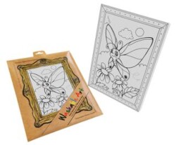 Funny Mat - Washable Art - Kelebek - Akademi Çocuk