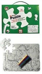Funny Mat Washable Puzzle - Dinozor Çağı - Akademi Çocuk