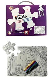 Funny Mat Washable Puzzle - Sevimli Dostlar - Akademi Çocuk