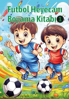 Futbol Heyecanı Boyama Kitabı 1 - 1