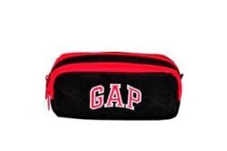 Gap 3 Bölme Kalem Çantası 12867 Siyah - Gap