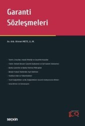 Garanti Sözleşmeleri - Seçkin Yayıncılık